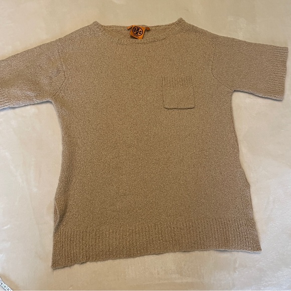 Tory Burch Sweaters - Tory Burch Tan Wool Sweater Small
